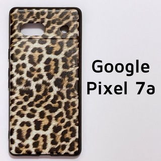 Google Pixel 7a レオパード ヒョウ柄 ソフトケース(Androidケース)