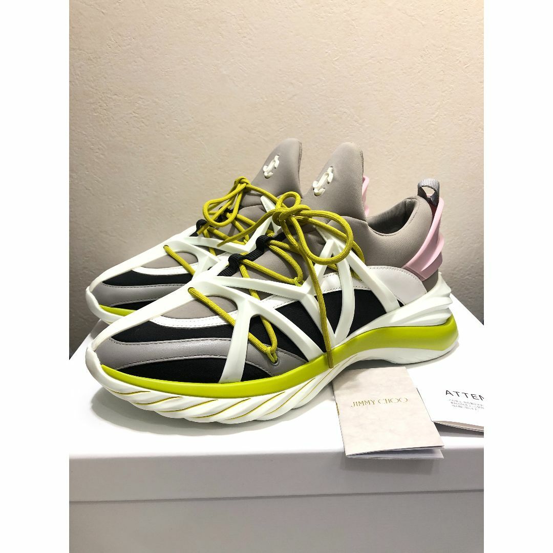 JIMMY CHOO - 210513○ 未使用 JIMMY CHOO cosmos スニーカー 39 JIMMY CHOO - 210513○ 未使用 JIMMY CHOO cosmos スニーカー 39