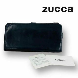 ズッカ(ZUCCa)の【匿名発送・送料無料】zucca 長財布 本革レザー 牛革 小銭入れ取り外し可(財布)