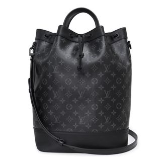 ルイヴィトン(LOUIS VUITTON)のルイ ヴィトン マキシ ノエ スリング 2WAY ショルダー 斜め掛け ハンドバッグ モノグラムエクリプス ブラック 黒 ブラック金具 M46693 LOUIS VUITTON（未使用　展示品）(ハンドバッグ)