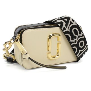 MARC JACOBS マーク・ジェイコブス THE SNAPSHOT 2S3HCR500H03 斜め掛け ショルダーバッグ CLOUD WHITE-MULTI ホワイト系 レディース(ショルダーバッグ)