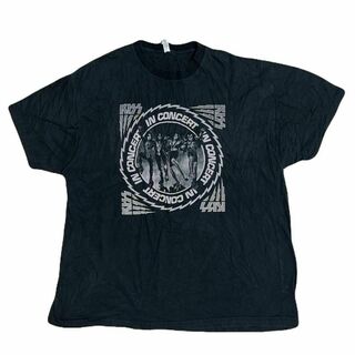 ミュージックティー(MUSIC TEE)のKISS キッス ハードロック バンド半袖Tシャツ ツアー ロックT ba6(Tシャツ/カットソー(半袖/袖なし))