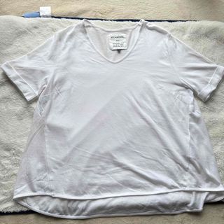 MICA&DEAL - mica&deal トップス　Tシャツ　白　半袖　カットソー　無地　ホワイト