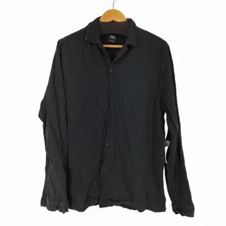 ザラ(ZARA)のZARA(ザラ) 総柄 L/S シャツ メンズ トップス カジュアルシャツ(その他)