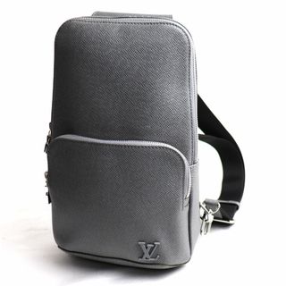 ルイヴィトン(LOUIS VUITTON)のLOUIS VUITTON ルイ・ヴィトン アヴェニュー スリングバッグ ボディバッグ タイガ グレー M30859 IC メンズ【中古】(ボディーバッグ)