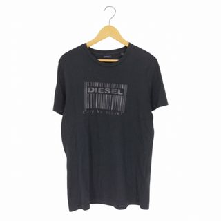 ディーゼル(DIESEL)のDIESEL(ディーゼル) バーコードロゴ プリント クルーネックTシャツ(Tシャツ/カットソー(半袖/袖なし))