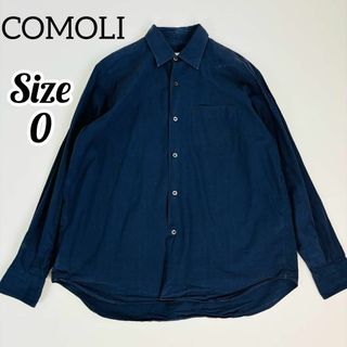 コモリ(COMOLI)のCOMOLI コモリ コモリシャツ ネイビー 定番 15S-02001(Tシャツ/カットソー(七分/長袖))