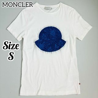 MONCLER - 【希少】MONCLER モンクレール 半袖Tシャツ ビッグロゴ 花柄 マグリア