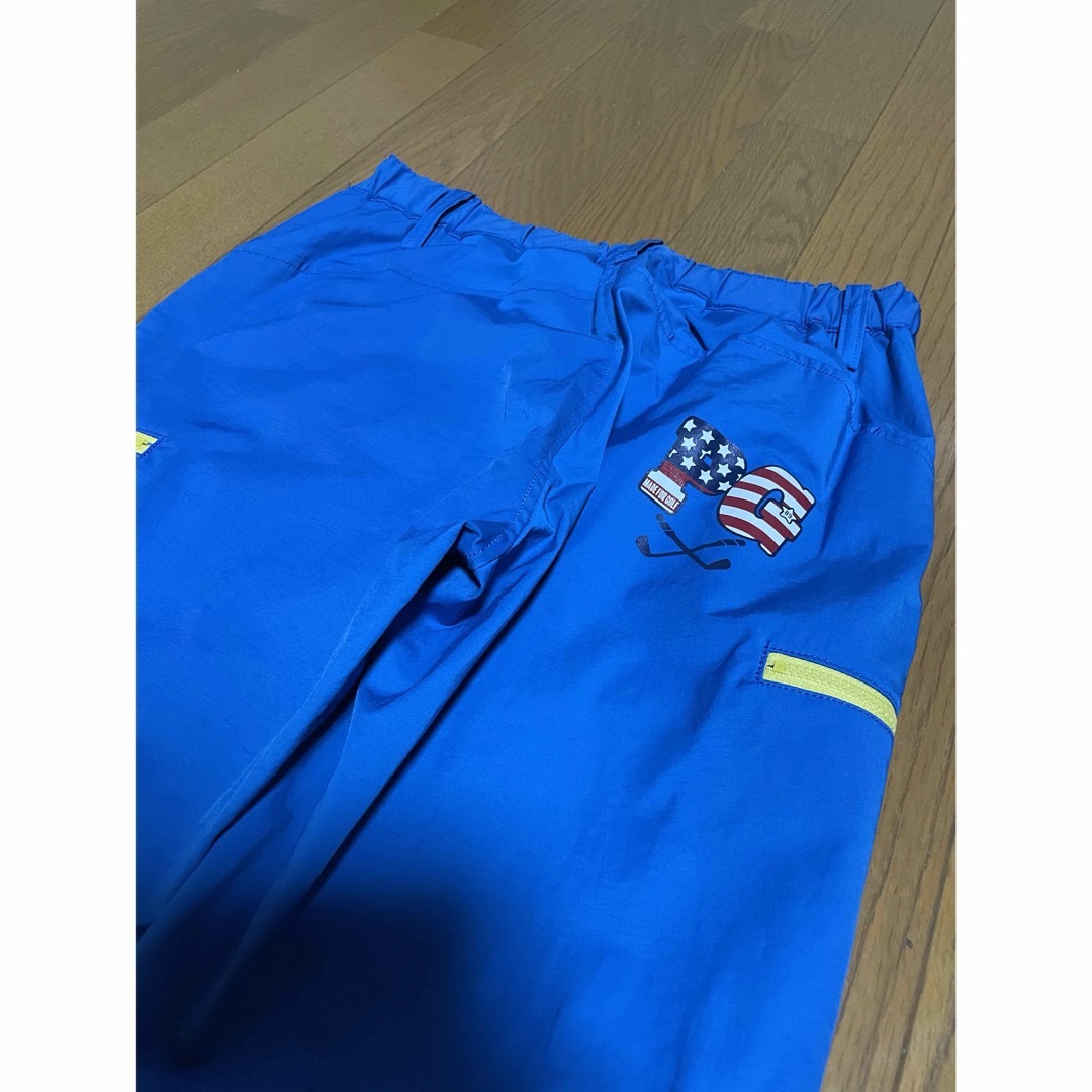 パーリーゲイツ ナイロンパンツ 総柄 ブラック 裏起毛 防風 ダウン パーリーゲイツ ナイロンパンツ 総柄 ブラック 裏起毛 防風 ダウン