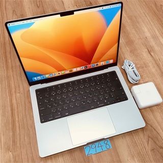 マック(Mac (Apple))の美品 MacBook pro 14インチ 2021 管理番号2948(ノートPC)