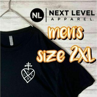 【US古着　送料無料】next level apparel Tシャツ 2XL(Tシャツ/カットソー(半袖/袖なし))