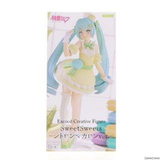 初音ミク キャラクター・ボーカル・シリーズ 01 初音ミク Exc∞d Creative Figure SweetSweets-シトロンマカロンver.- フィギュア プライズ(AMU-PRZ16601) フリュー(アニメ/ゲーム)