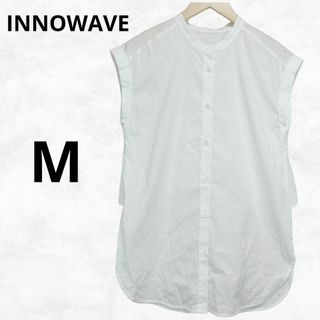 イノウェーブ(innowave)の【INNOWAVE】イノウェーブ バックフリルシャツ（M）フレンチスリーブ(シャツ/ブラウス(半袖/袖なし))