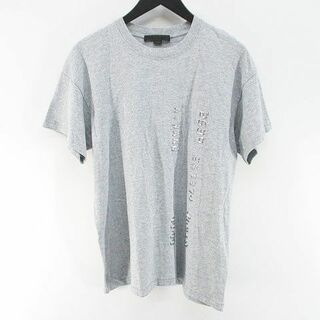 Alexander Wang - アレキサンダーワン 半袖 Tシャツ カットソー S 灰系 グレー 立体ロゴ 綿