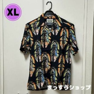 ハワイアンシャツ　葉っぱ　XL(シャツ)