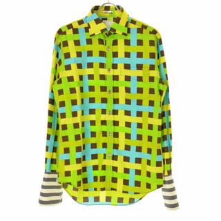 ポールスミス(Paul Smith)の【PAULSMITH】総柄 袖切替長袖シャツ(シャツ)