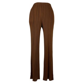 PLEATS PLEASE パンツ イッセイミヤケ プリーツ加工 サイズ1 PP33-JF125 ポリエステル(その他)