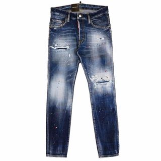 DSQUARED2 ディースクエアード パンツ ジーンズ S74LB1254 S30789 SUPER TWINKY JEANS メンズ 男性 ジーンズ パンツ 470 BLUE ブルー サイズ50(デニム/ジーンズ)