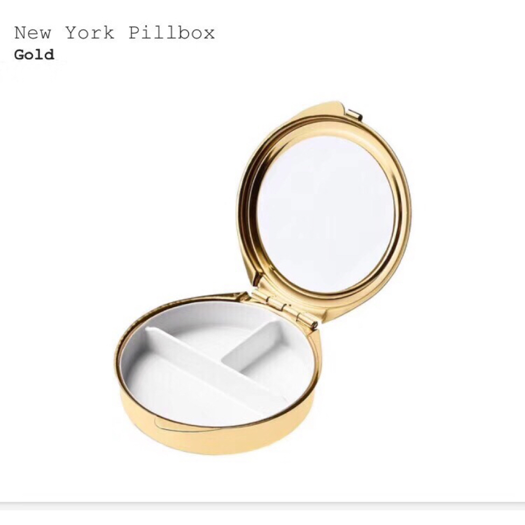 Supreme - supreme New York PillBoxシュプリーム ゴルド Supreme - supreme New York PillBoxシュプリーム ゴルド