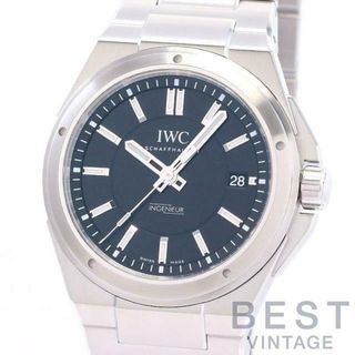 インターナショナルウォッチカンパニー(IWC)のアイダブリューシー 【IWC】 インヂュニアオートマティック IW323902 メンズ ブラック ステンレススティール 腕時計 時計 INGENIEUR AUTOMATIC BLACK SS インジュニア【中古】 (腕時計(アナログ))