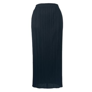 PLEATS PLEASE ロングスカート イッセイミヤケ プリーツ加工 タイト サイズ1 PP05-JG001 ポリエステル(ロングスカート)