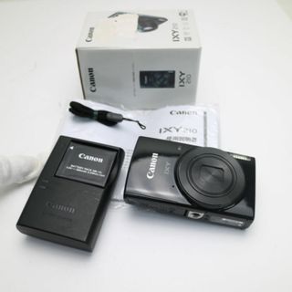 キヤノン(Canon)の超美品 IXY 210 ブラック  M555(コンパクトデジタルカメラ)