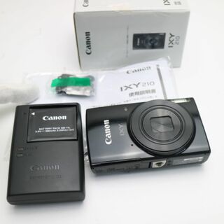 キヤノン(Canon)の新品同様 IXY 210 ブラック  M555(コンパクトデジタルカメラ)