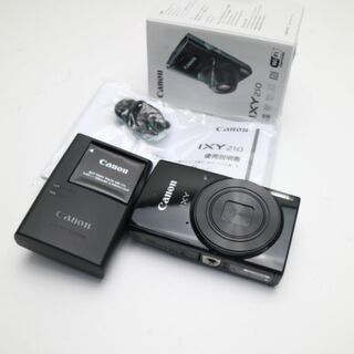 キヤノン(Canon)の新品同様 IXY 210 ブラック  M555(コンパクトデジタルカメラ)