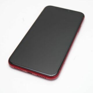 アイフォーン(iPhone)の超美品 SIMフリー iPhoneXR 64GB レッド RED 白ロム  M555(スマートフォン本体)