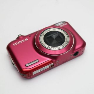 フジフイルム(富士フイルム)の超美品 FinePix JX400 レッド  M555(コンパクトデジタルカメラ)