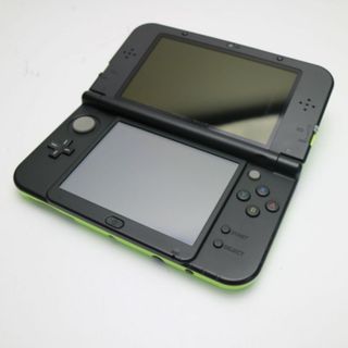 ニンテンドー3DS(ニンテンドー3DS)の良品中古 Newニンテンドー3DS LL ライム×ブラック  M555(携帯用ゲーム機本体)