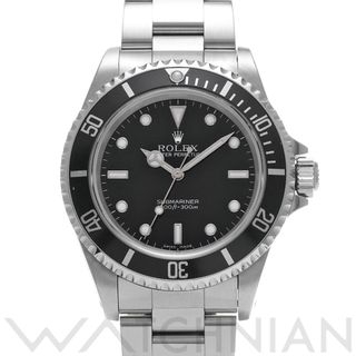 ロレックス(ROLEX)の中古 ロレックス ROLEX 14060M Y番(2002年頃製造) ブラック メンズ 腕時計(腕時計(アナログ))