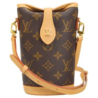 ルイヴィトン(LOUIS VUITTON)のルイヴィトン フォールド･ミー ポーチ M80874 モノグラム 新品同様♪(ショルダーバッグ)