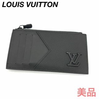 ルイヴィトン(LOUIS VUITTON)のルイヴィトン LVアエログラム 黒 フラグメントケース 財布 0577s39.(コインケース/小銭入れ)