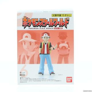 バンダイ(BANDAI)の(単品)(食玩)ポケモンスケールワールド カントー地方 6.レッド ポケットモンスター 1/20 完成品 フィギュア バンダイ(アニメ/ゲーム)