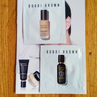 ボビイブラウン(BOBBI BROWN)のBOBBI BROWN新品サンプル　ファンデーション2種類(ファンデーション)