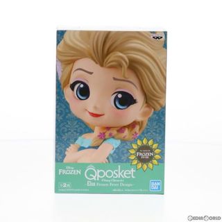 アナトユキノジョオウ(アナと雪の女王)のエルサ(A 濃緑) Q posket-Elsa Frozen Fever Design- アナと雪の女王 エルサのサプライズ フィギュア プライズ(39528) バンプレスト(アニメ/ゲーム)