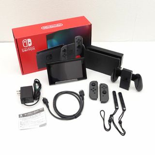 ニンテンドウ(任天堂)のNINTENDO / 任天堂 ◆NINTENDO SWITCH Joy-Con(L)/(R)グレー 本体 HAD-S-KAAAA(JPN) 家電【中古】 [0220491566](携帯用ゲーム機本体)