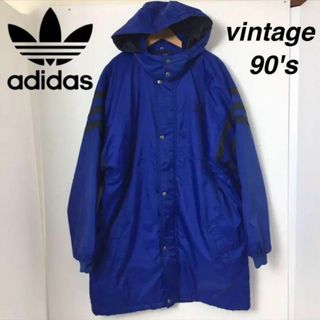 アディダス(adidas)の【匿名配送・送料無料】adidas 90's 中綿ナイロンコート ジャケット M(ナイロンジャケット)