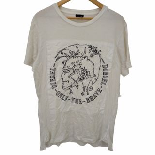 ディーゼル(DIESEL)のDIESEL(ディーゼル) アート刺繍 ショートスリーブクルーネックTシャツ(Tシャツ/カットソー(半袖/袖なし))