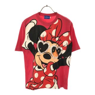 トウキョウディズニーリゾート ミニーマウスプリント 半袖 Tシャツ S ピンク系 TOKYO DISNEY RESORT メンズ(Tシャツ/カットソー(半袖/袖なし))