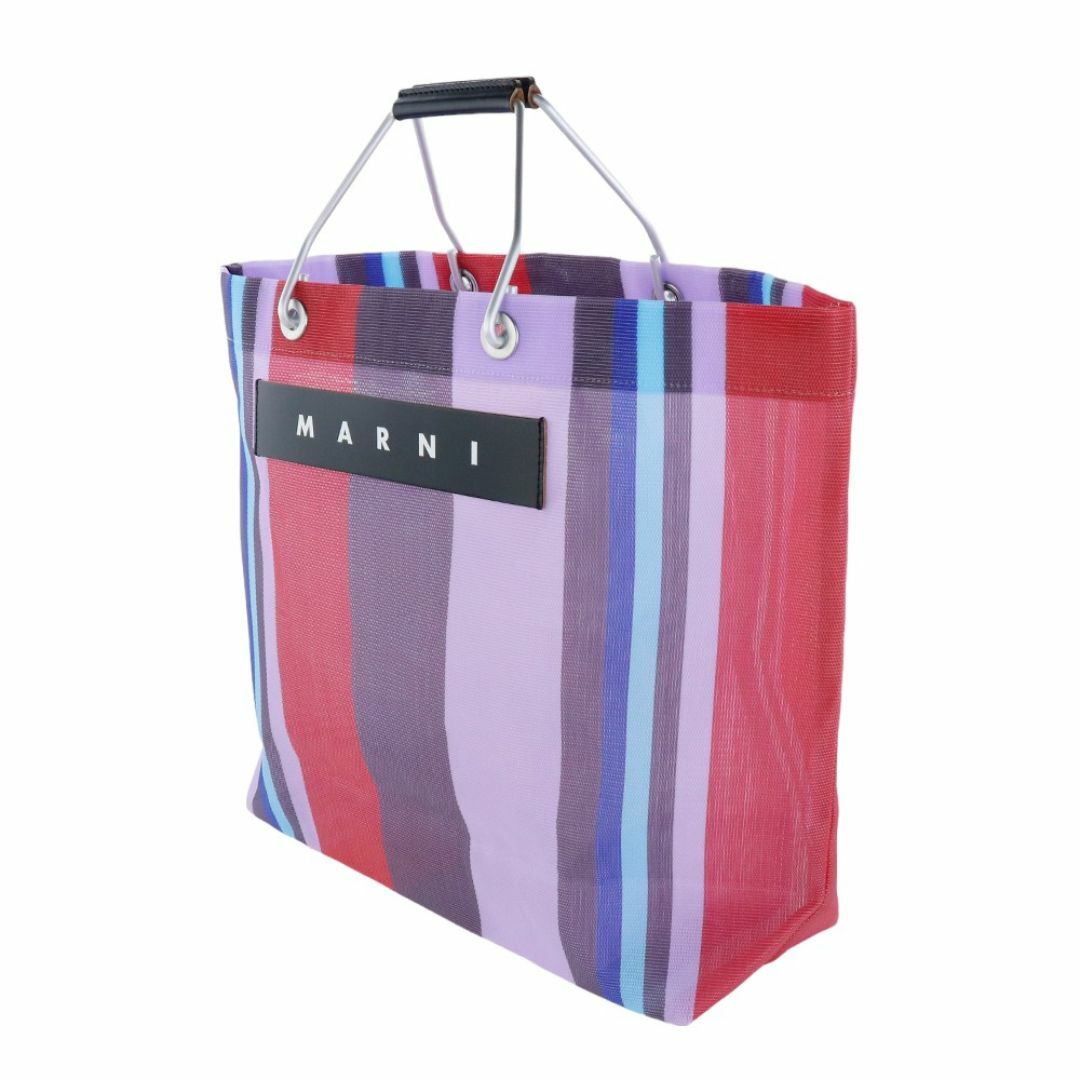 MARNI - マルニ ストライプバッグ ロイヤル トート タグ付き MARNI - マルニ ストライプバッグ ロイヤル トート タグ付き