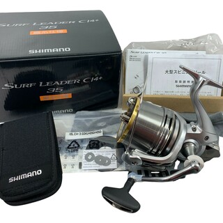シマノ(SHIMANO)の釣り用品 リール スピニングリール SHIMANO 03892 未使用 18サーフリーダーC14+35(リール)