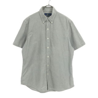 ラルフローレン(Ralph Lauren)のラルフローレン 半袖 ボタンダウンシャツ M グレー系 RALPH LAUREN メンズ(シャツ)