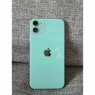 アイフォーン(iPhone)のiPhone 11 【グリーン128G】SIMフリー(その他)