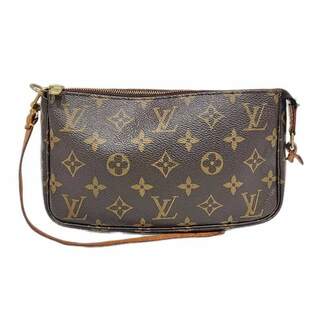 ルイヴィトン(LOUIS VUITTON)のLOUIS VUITTON ルイヴィトン ポシェットアクセソワール M51980 ポーチ モノグラム ハンドバッグ 【ジャンク品】 12405K237(ポーチ)