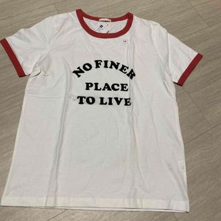 ジーユー(GU)のGUグラフィックＴ新品未使用品Ｍ(Tシャツ(半袖/袖なし))