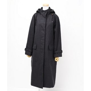 ■美品■Traditional Weatherwear トラディショナルウェザーウェア ライナー付 ロングコート KNOX サイズ34 撥水加工 スタンドカラー フーテッドコート アウター ブランド古着【中古】20230330/GM7986(その他)