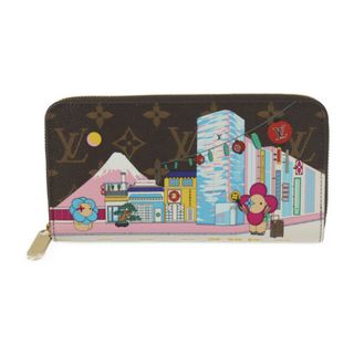 ルイヴィトン(LOUIS VUITTON)のLOUIS VUITTON ルイ ヴィトン モノグラム ジッピー ウォレット ヴィヴィエンヌ 長財布 M81630 PVC レザー  ブラウン マルチカラー ゴールド金具 ラウンドファスナー ビトン 2022年 ホリデーシーズン 【本物保証】(財布)