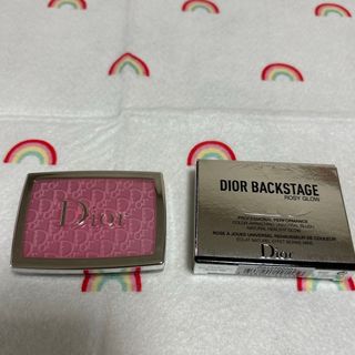 ディオール(Dior)のDIOR バックステージ ロージーグロウ　001(チーク)